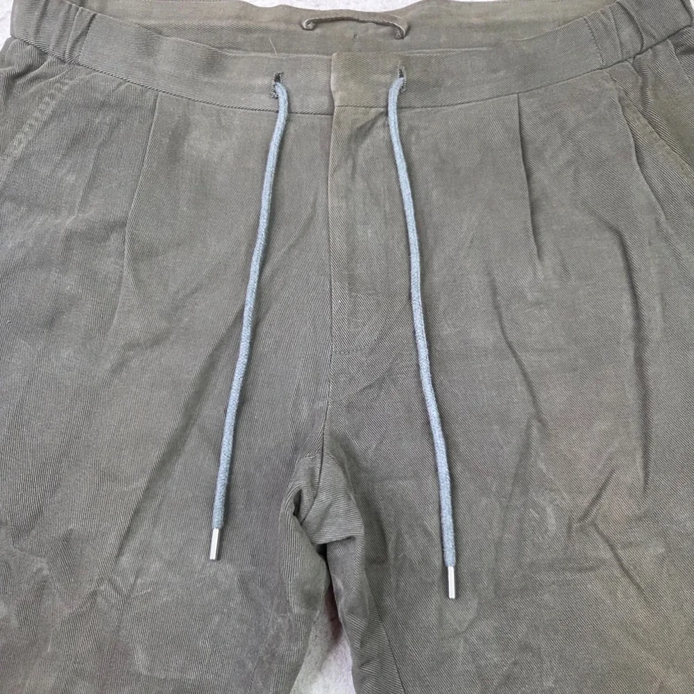 Suitsupply Tessuti Sondrio Pants Mens 52 (36x34) Dark Green Drawstring